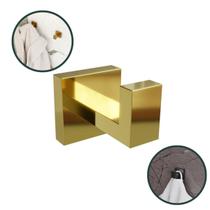 Cabide Italy Line Eterna Inox Gold Dourado para Banheiro