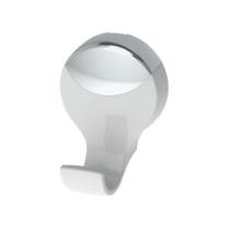 Cabide Lavello Branco-cromado 6,2x4,5x5,4cm - Herc