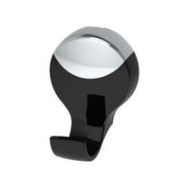 Cabide Lavello Preto/Cromado 6,2x4,5x5,4cm - Herc