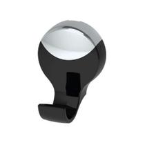 Cabide Lavello Preto-cromado 6,2x4,5x5,4cm - Herc