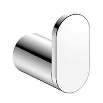 Cabide lexxa de parede para toalha de rosto em aço inox polido cromado lx5065