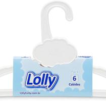 Cabide Lolly Special Com 6 Unidades Branco