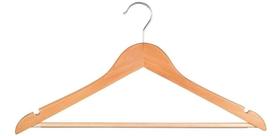 Cabide Luxo De Madeira Cor Marfim 1 Unidade