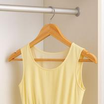 Cabide Madeira Verniz Kit 3 Peças Organizador Roupas Casacos Ternos Camisas Blusas Dress Antiderrapa