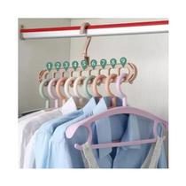 Cabide Magica 9 Furos Multi-dobrável Organizador Cabide Magica 9 Furos Multi-dobrável Organizador