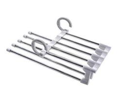 Cabide Mágico Multifuncional De Aço Inoxidável 5 Em 1