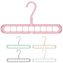 Cabide Mágico Organizador Giratório Multiuso 9 Espaços