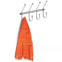 Cabide Maxx Com 4 Ganchos Em Aço Cromado 059 - Niquelart