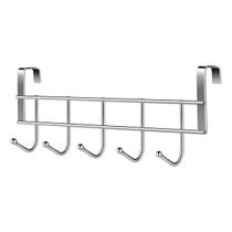Cabide Metal Com Ganchos Porta Pendurar Roupa Toalha Boné