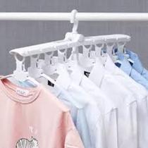 cabide organizador dobrável 8 em 1super