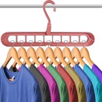 Cabide Organizador Roupas Bolsas Triplique Seu Armário Cabide Organizador Roupas Bolsas Triplique Seu Armário