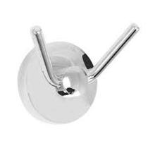 Cabide para Banheiro Duplo Standard Cromado