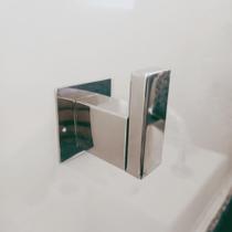 Cabide para Banheiro Inox Cabideiro Gancho Toalha Suporte Para Roupas