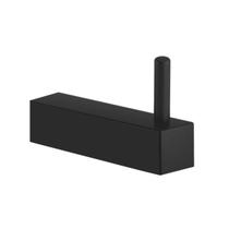Cabide Para Banheiro Metal Preto Fosco Troia Cabide Para Banheiro Metal Preto Fosco Troia