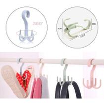 Cabide Para Bolsas Organizador 360 Giratório multiuso 4 Cabide Para Bolsas Organizador 360 Giratório multiuso 4