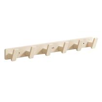 Cabide para casacos montado na parede com 6 ganchos Space Aluminium White