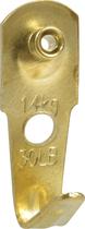 Cabide para fotos Hillman 42084 Gold, pacote com 25 kg de carga Cabide para fotos Hillman 42084 Gold, pacote com 25 kg de carga