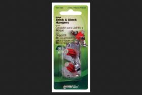 Cabide para fotos Hillman AnchorWire Steel Brick & Block, pacote com 2, 23 kg Cabide para fotos Hillman AnchorWire Steel Brick & Block, pacote com 2, 23 kg