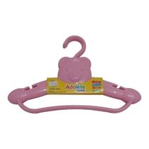 Cabide para roupa infantil roupa de bebê Urso Adoleta Bebe com 2 peças Rosa Escuro Cabide para roupa infantil roupa de bebê Urso Adoleta Bebe com 2 peças Rosa Escuro