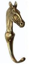 Cabide Pendurador Para Parede Pescoço Cavalo Em Bronze Cabide Pendurador Para Parede Pescoço Cavalo Em Bronze