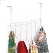 Cabide Pendurar Cabideiro De Porta 7 Ganchos Organizador Multiuso para Roupas Calça Toalha Arthi Cabide Pendurar Cabideiro De Porta 7 Ganchos Organizador Multiuso para Roupas Calça Toalha Arthi
