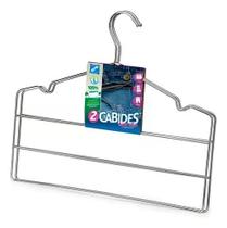 Cabide Pendurar Shorts Vestidos Calças Bermudas Aço Cromado