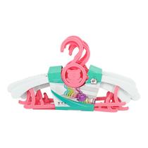 Cabide Plástico para Roupas Infantis 5 Peças Cores Sortidas Cabide Plástico para Roupas Infantis 5 Peças Cores Sortidas