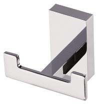 Cabide Porta Toalha De Rosto Metal Cromado Banheiro Kelly