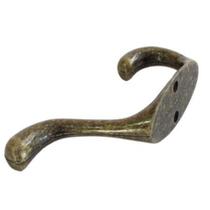 Cabide premium duplo ouro velho zamac