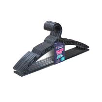Cabide Preto Resistente Com 10und ArqPlast Cabide Preto Resistente Com 10und ArqPlast