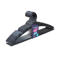 Cabide Preto Super-Resistente Kit Com 10 Peças Arqplast