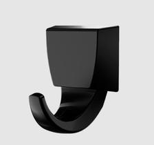 Cabide Quadra em ABS Black Lorenzetti