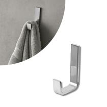 Cabide Quadrado Inox Aluminio Para Banheiro Fixação Dupla Cabide Quadrado Inox Aluminio Para Banheiro Fixação Dupla