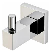 Cabide Quadrado Para Banheiro Dupla Fixação Basic Cabide Quadrado Para Banheiro Dupla Fixação Basic
