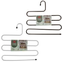 Cabide Roupa Calça De Metal Com 5 Divisorias - Clink