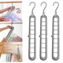 Cabide Roupa Organizador de Guarda Roupas Reforçado Adulto
