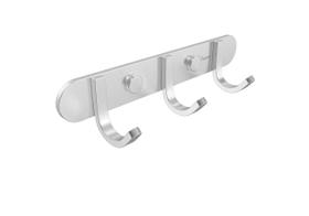 Cabide Sagmoc Brushed Nickel 20 cm montado na parede Cabide Sagmoc Brushed Nickel 20 cm montado na parede