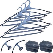 Cabide Secadora Latina Com 6 + 2 Seca Sapato + Trava