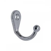 Cabide Silvana Pequeno Zincado 96016 Pacote Com 40 Pecas ./ Kit Com 40 Peças