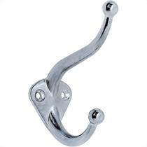 Cabide Silvana Zincado Duplo Gd - Kit C/20 Unidades Cabide Silvana Zincado Duplo Gd - Kit C/20 Unidades