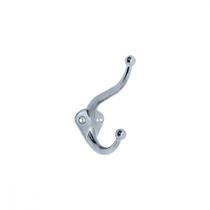 Cabide Silvana Zincado Duplo Grande 96030 - Kit C/20