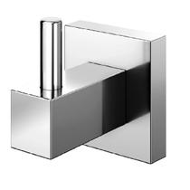 Cabide Square Docolchroma Cromado 388306