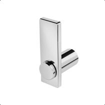Cabide Suporte Barra Modelo Patmos Aço Inox Prata Polido Alto Brilho