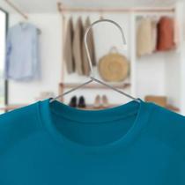 Cabide Tintureiro Branco Sem Cava - Conjunto de 6 para Manter Suas Roupas Sempre Perfeitas