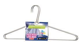 Cabide Tintureiro Cromado Organização Roupa Armario - Kit com 2 unidades Cabide Tintureiro Cromado Organização Roupa Armario - Kit com 2 unidades