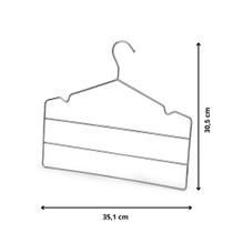 Cabide Triplo Para Calças Cromado 1006 Arthi Cabide Triplo Para Calças Cromado 1006 Arthi