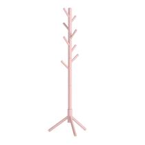 Cabide VASAGLE em madeira maciça em forma de árvore 175 cm rosa gelatinoso Cabide VASAGLE em madeira maciça em forma de árvore 175 cm rosa gelatinoso