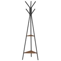 Cabide VASAGLE Freestanding com 2 prateleiras de estilo industrial Cabide VASAGLE Freestanding com 2 prateleiras de estilo industrial