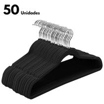 Cabide Veludo Adulto Antideslizante Kit 50 Unidades Fukuyama Cabide Veludo Adulto Antideslizante Kit 50 Unidades Fukuyama