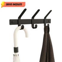 Cabideiro 3 Ganchos Brasforma para Closets e Lojas Cabideiro 3 Ganchos Brasforma para Closets e Lojas